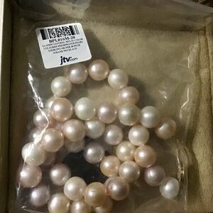 JTV Natural Multicolor Cultured Freshwater Pearl Necklace
